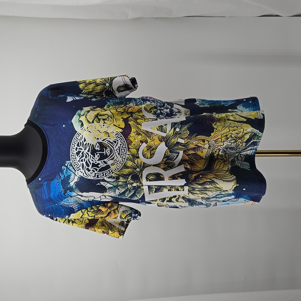 Sunny 1987 Inc. Versace Medusa Roundneck Short Sleeve Pullover Shirt Size XXL